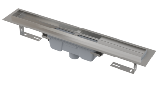 Душевой лоток AlcaPlast с порогами для цельной решетки 55см хром APZ1006-550